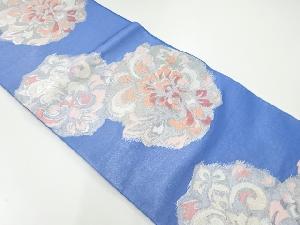 リサイクル　川島織物製　唐花模様織出し袋帯